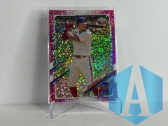 2021 RHYS HOSKINS #182 Topps Chrome Magenta Speckle  323/350